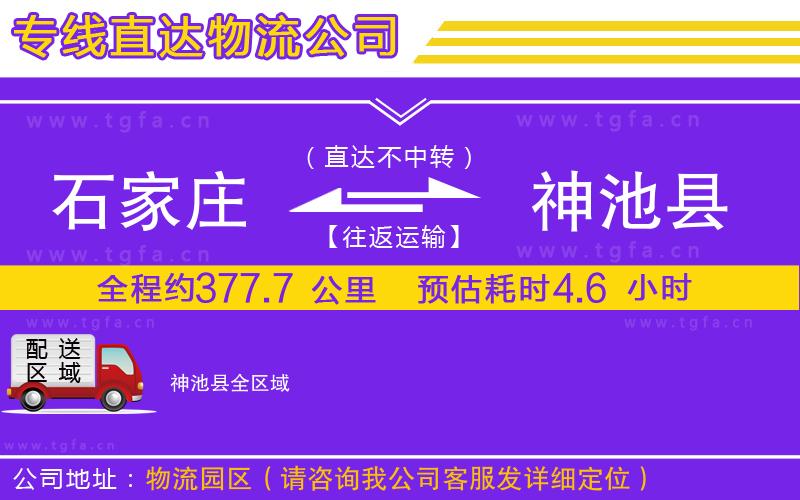石家莊到神池縣物流公司