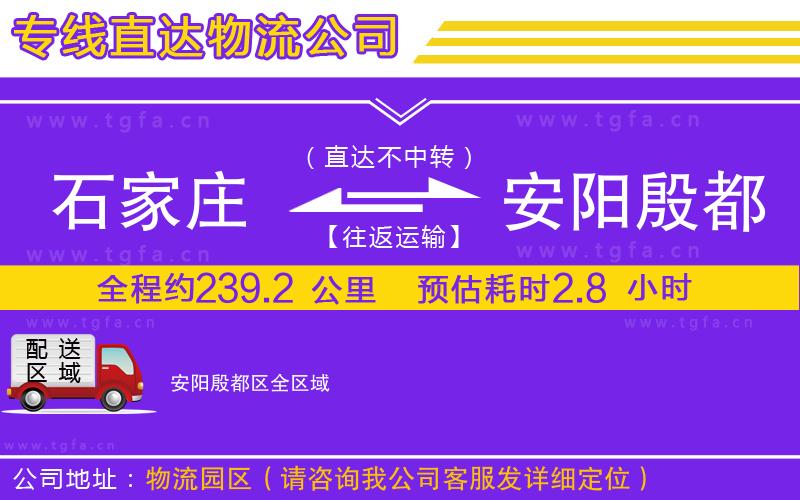 石家莊到安陽(yáng)殷都區(qū)物流公司