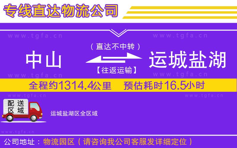 中山到運城鹽湖區(qū)物流公司