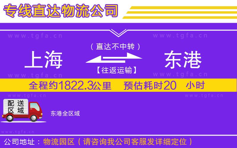 上海到東港物流專線