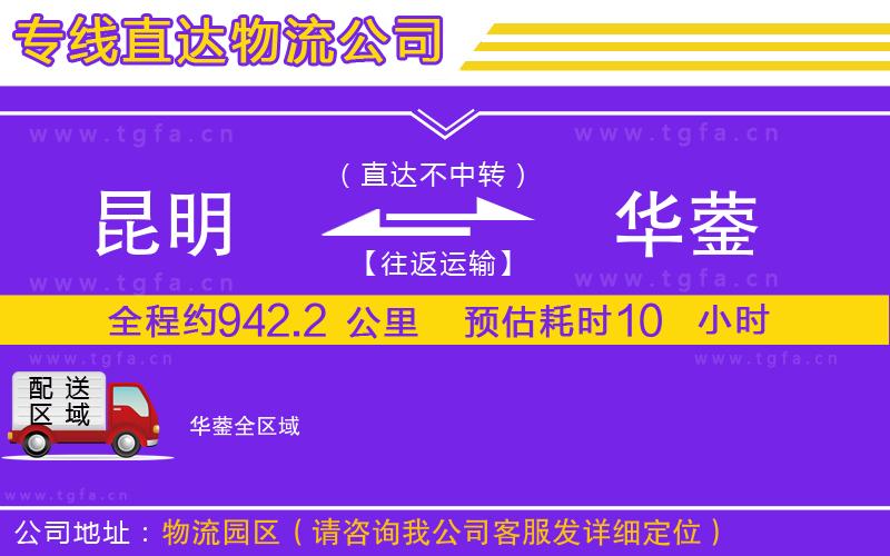 合肥到華鎣物流專線